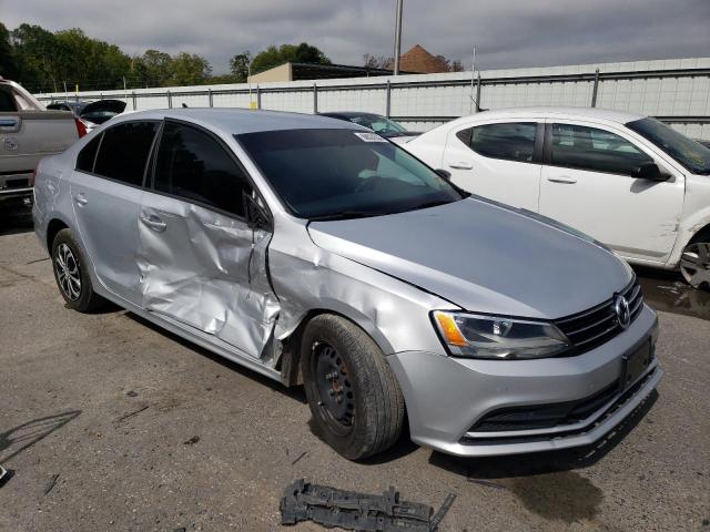 3VW1K7AJ1FM342879 - 2015 VOLKSWAGEN JETTA BASE 银色 照片 4