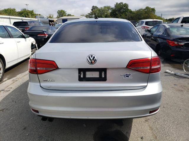 3VW1K7AJ1FM342879 - 2015 VOLKSWAGEN JETTA BASE 银色 照片 6