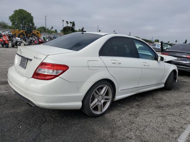 WDDGF8BB4BR159618 - 2011 MERCEDES-BENZ C 300 4MATIC WHITE photo 3