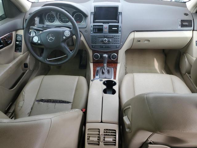 WDDGF8BB4BR159618 - 2011 MERCEDES-BENZ C 300 4MATIC WHITE photo 8