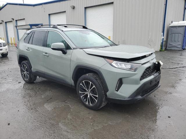 2T3P1RFV7MW165807 - 2021 TOYOTA RAV4 XLE GREEN photo 4