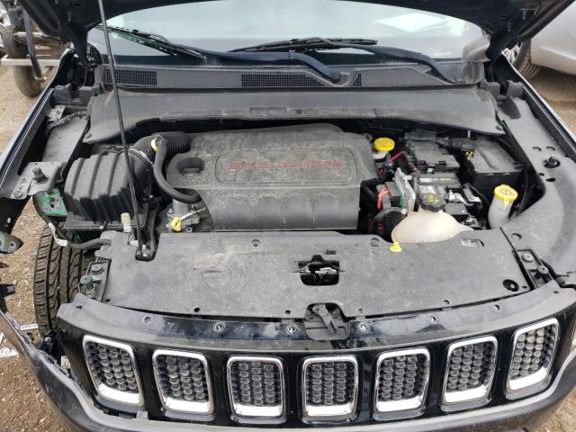 3C4NJDBB6HT640169 - 2017 JEEP COMPASS LATITUDE GRAY photo 11