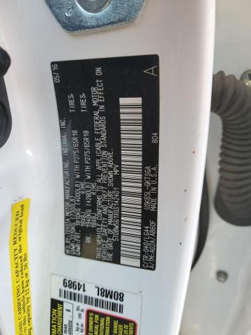 5TDBW5G1XGS142401 - 2016 TOYOTA SEQUOIA SR5 白色 照片 13