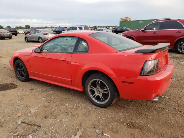 1FAFP42X21F158139 - 2001 FORD MUSTANG GT RED photo 2