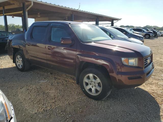 2HJYK16468H520249 - 2008 HONDA RIDGELINE RTS BURGUNDY photo 4