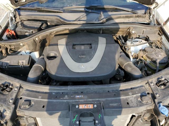 4JGBB8GB8BA631578 - 2011 MERCEDES-BENZ ML 350 4MATIC WHITE photo 12