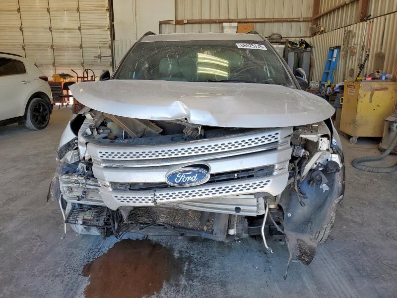 1FM5K7D8XFGB01499 - 2015 FORD EXPLORER XLT SILVER photo 5