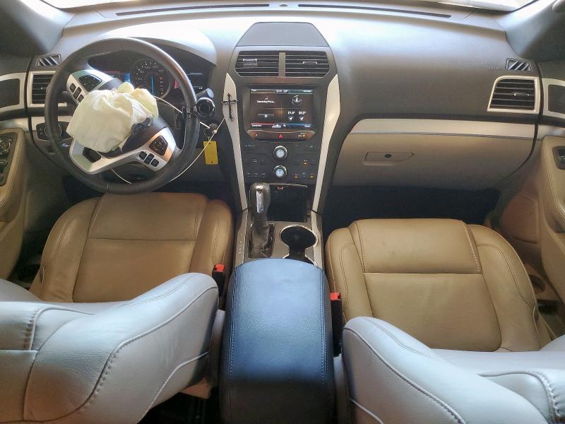 1FM5K7D8XFGB01499 - 2015 FORD EXPLORER XLT SILVER photo 8