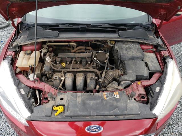 1FADP3K25FL377367 - 2015 FORD FOCUS SE BURGUNDY photo 11