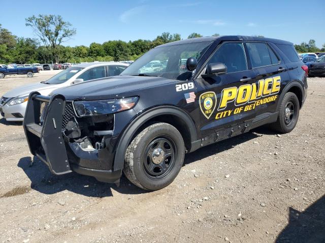 1FM5K8AW3MNA20958 - 2021 FORD EXPLORER POLICE INTERCEPTOR WHITE photo 1