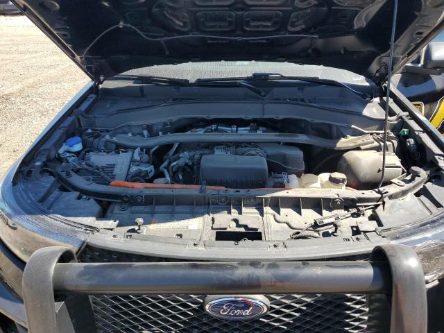 1FM5K8AW3MNA20958 - 2021 FORD EXPLORER POLICE INTERCEPTOR WHITE photo 11