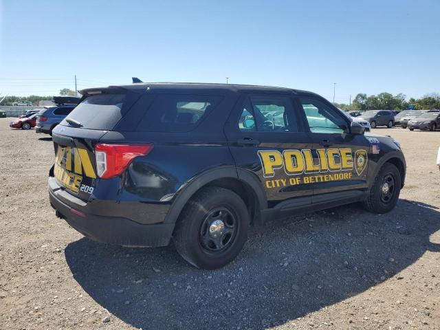 1FM5K8AW3MNA20958 - 2021 FORD EXPLORER POLICE INTERCEPTOR WHITE photo 3