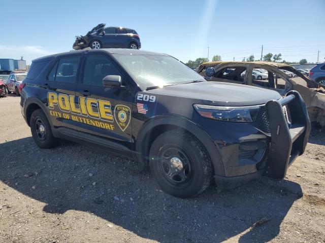 1FM5K8AW3MNA20958 - 2021 FORD EXPLORER POLICE INTERCEPTOR WHITE photo 4