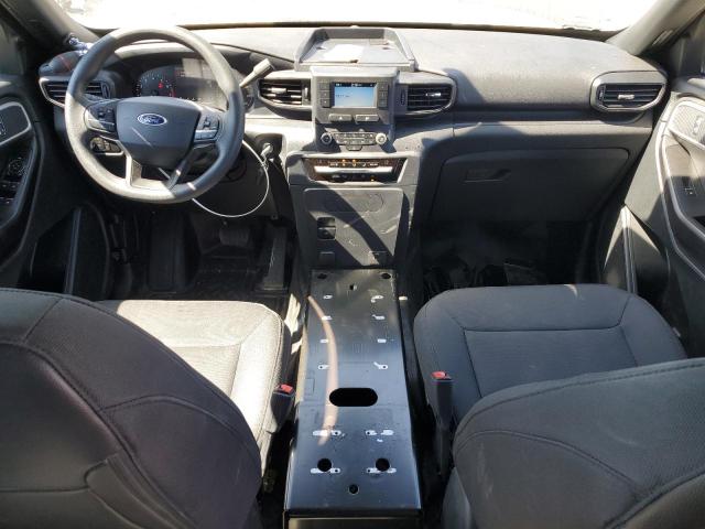 1FM5K8AW3MNA20958 - 2021 FORD EXPLORER POLICE INTERCEPTOR WHITE photo 8