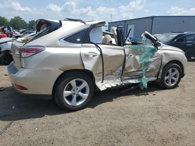 2T2BK1BA4FC326053 - 2015 LEXUS RX 350 BASE GOLD photo 3