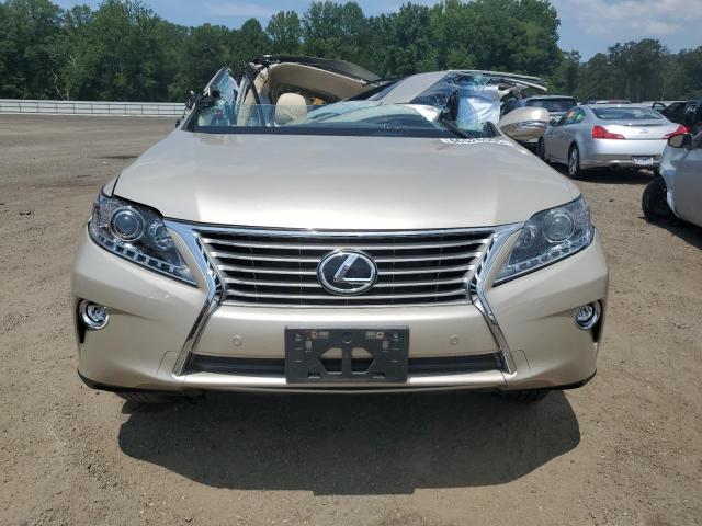 2T2BK1BA4FC326053 - 2015 LEXUS RX 350 BASE GOLD photo 5