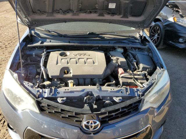 5YFBURHE4FP208074 - 2015 TOYOTA COROLLA L GRAY photo 11