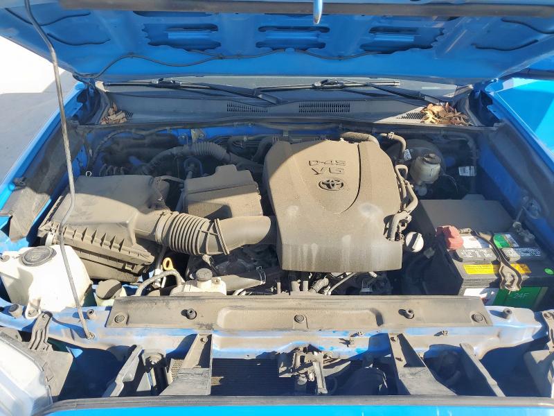 5TFAZ5CN7LX087762 - 2020 TOYOTA TACOMA DOUBLE CAB 蓝色 照片 11