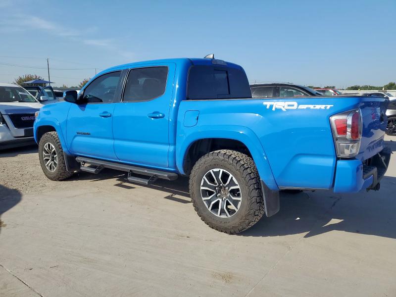 5TFAZ5CN7LX087762 - 2020 TOYOTA TACOMA DOUBLE CAB 蓝色 照片 2