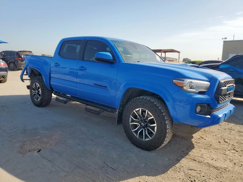 5TFAZ5CN7LX087762 - 2020 TOYOTA TACOMA DOUBLE CAB 蓝色 照片 4