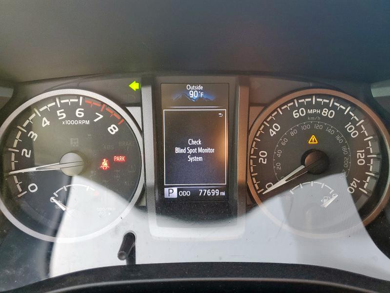 5TFAZ5CN7LX087762 - 2020 TOYOTA TACOMA DOUBLE CAB 蓝色 照片 9