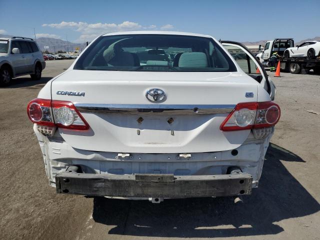 2T1BU4EE7BC580977 - 2011 TOYOTA COROLLA BASE WHITE photo 6