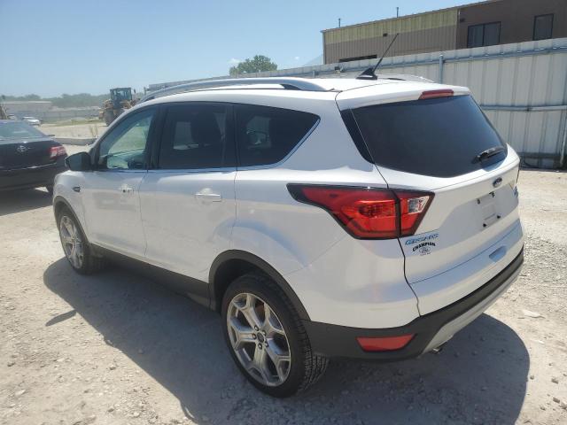 1FMCU9J95KUB02842 - 2019 FORD ESCAPE TITANIUM Biały zdjęcie 2