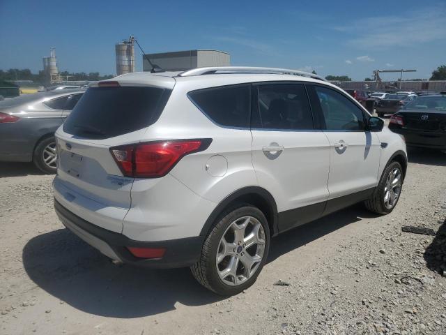 1FMCU9J95KUB02842 - 2019 FORD ESCAPE TITANIUM Biały zdjęcie 3