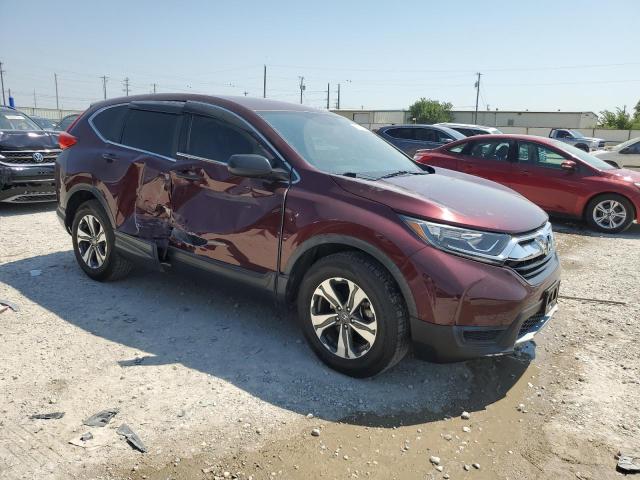 2HKRW5H34JH413528 - 2018 HONDA CR-V EX LX BURGUNDY photo 4