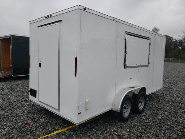 54GVC16T0N7056182 - 2022 CARGO TRAILER WHITE photo 4