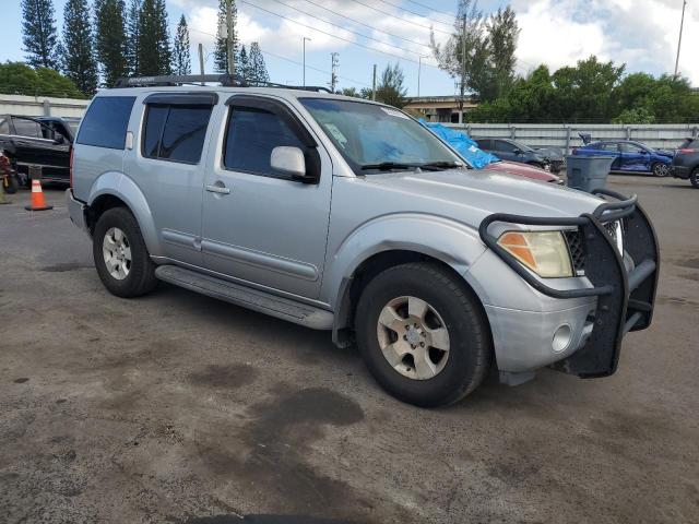 5N1AR18U56C640408 - 2006 NISSAN PATHFINDER LE SILVER photo 4