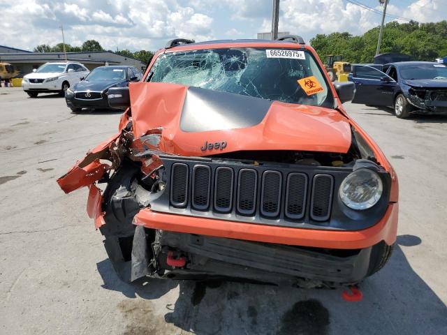 ZACCJBCT2GPC81752 - 2016 JEEP RENEGADE TRAILHAWK ORANGE photo 5