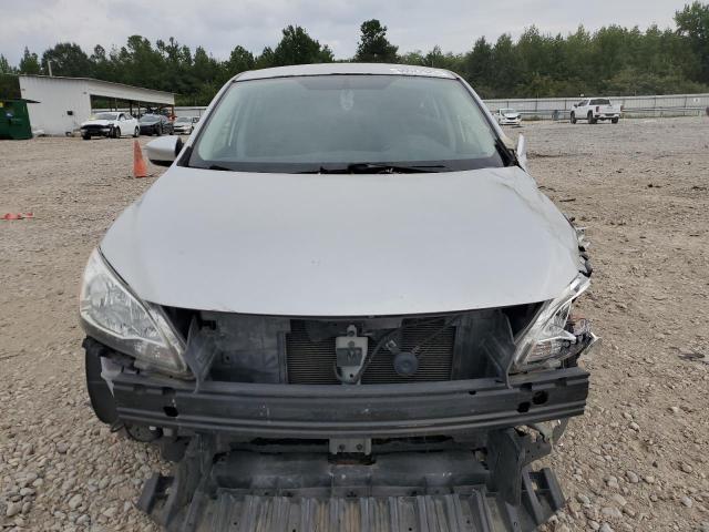 3N1AB7AP9FY308188 - 2015 NISSAN SENTRA S SILVER photo 5