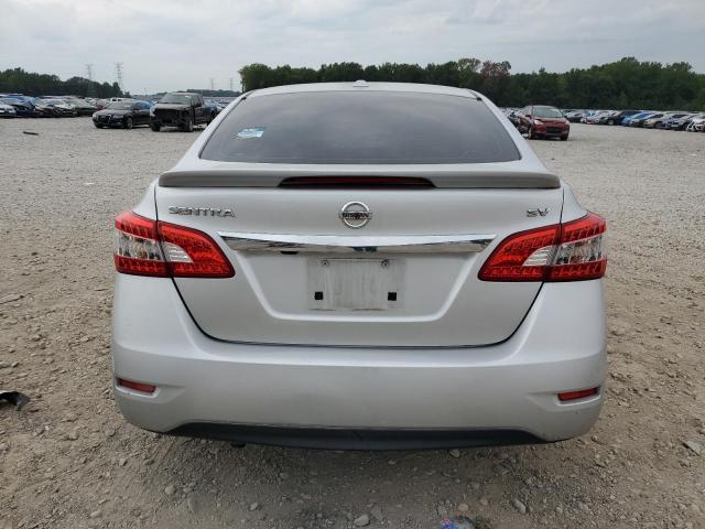 3N1AB7AP9FY308188 - 2015 NISSAN SENTRA S SILVER photo 6