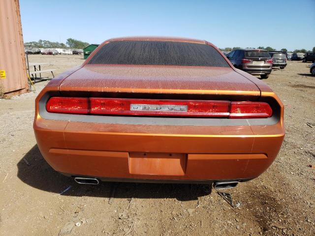 2B3CJ4DG3BH596665 - 2011 DODGE CHALLENGER ORANGE photo 6