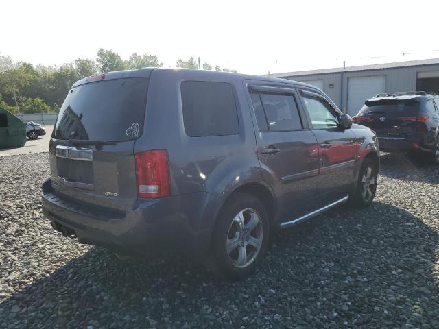5FNYF4H53FB054105 - 2015 HONDA PILOT EXL GRAY photo 3