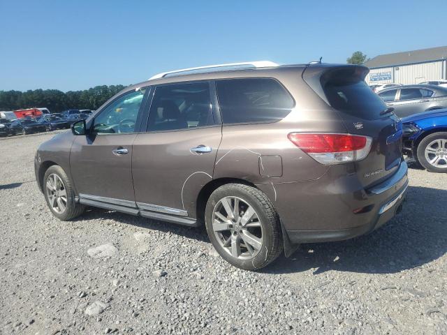 5N1AR2MN9FC602166 - 2015 NISSAN PATHFINDER S 棕色 照片 2