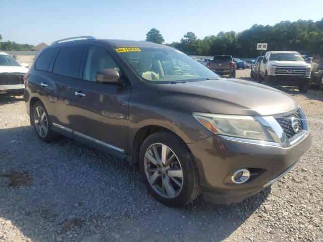 5N1AR2MN9FC602166 - 2015 NISSAN PATHFINDER S 棕色 照片 4