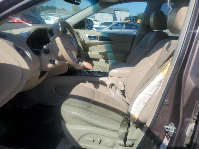 5N1AR2MN9FC602166 - 2015 NISSAN PATHFINDER S 棕色 照片 7