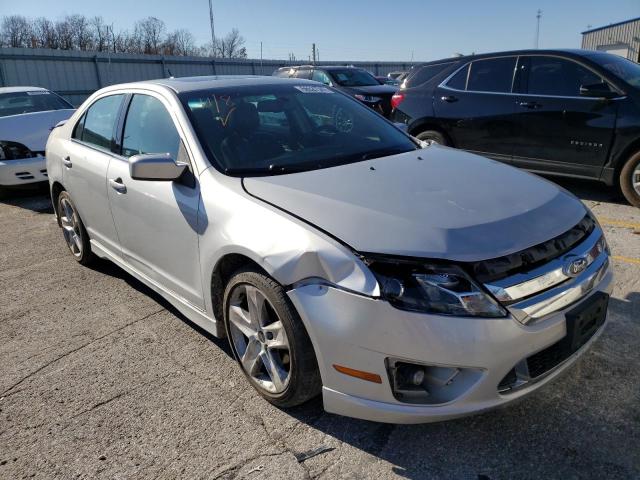 3FAHP0KC4AR282642 - 2010 FORD FUSION SPORT GRAY photo 1