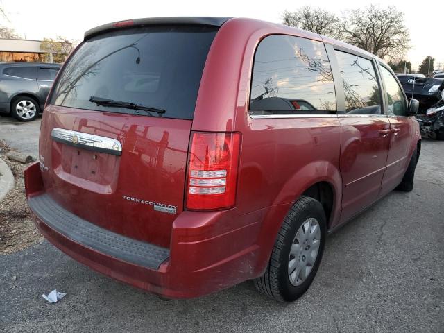 2A4RR4DEXAR138060 - 2010 CHRYSLER TOWN & COU LX RED photo 4