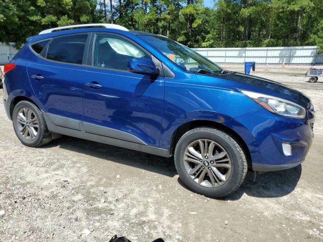 KM8JUCAGXEU828994 - 2014 HYUNDAI TUCSON GLS BLUE photo 4