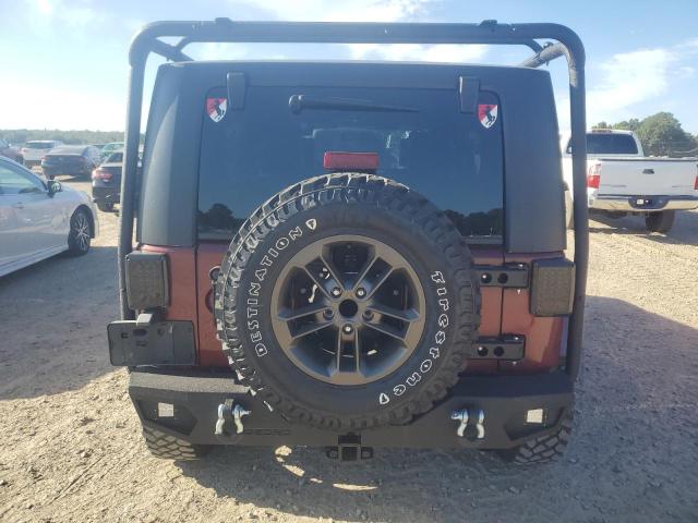 1J8GA59137L155468 - 2007 JEEP WRANGLER SAHARA BURGUNDY photo 6