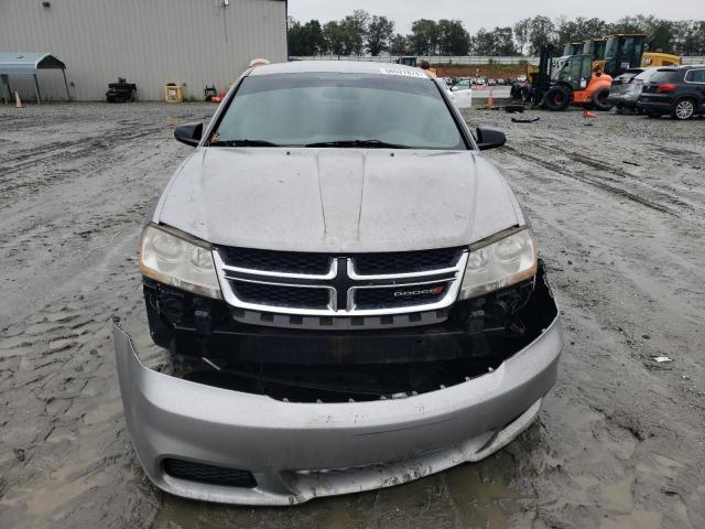 1C3CDZAB4DN566200 - 2013 DODGE AVENGER SE SILVER photo 5