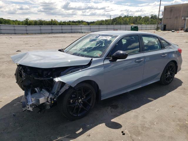 2HGFE2F52PH564248 - 2023 HONDA CIVIC SPORT BLUE photo 1