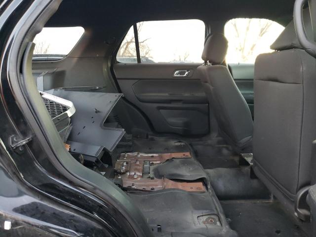 1FM5K8ARXJGB12014 - 2018 FORD EXPLORER POLICE INTERCEPTOR BLACK photo 6