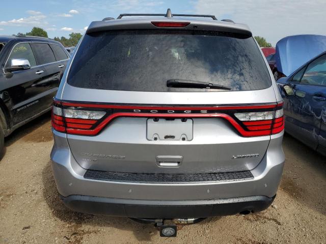 1C4RDJDG8GC467409 - 2016 DODGE DURANGO LIMITED SILVER photo 6