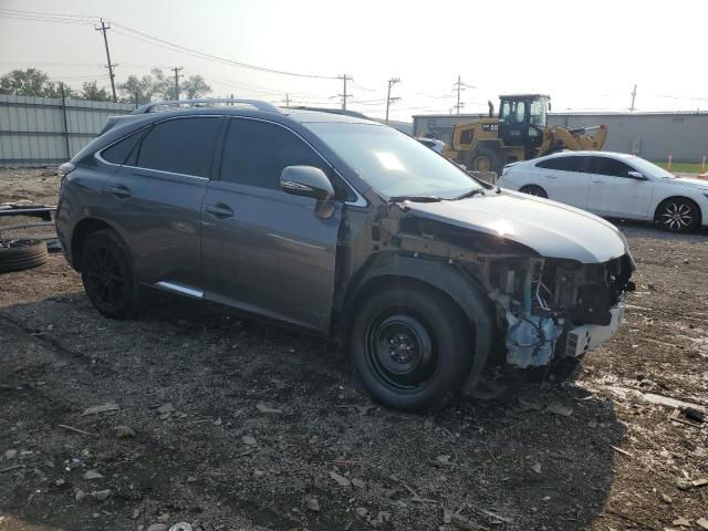 2T2BK1BA8DC221027 - 2013 LEXUS RX 350 BASE GRAY photo 4