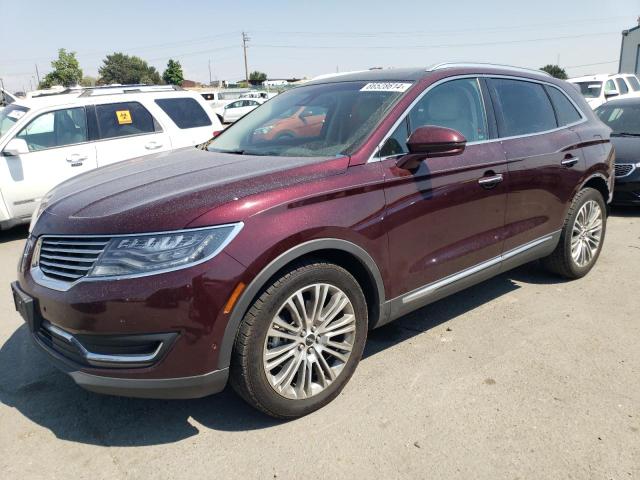 2LMPJ8LR7JBL40895 - 2018 LINCOLN MKX RESERVE Բորդո լուսանկար 1