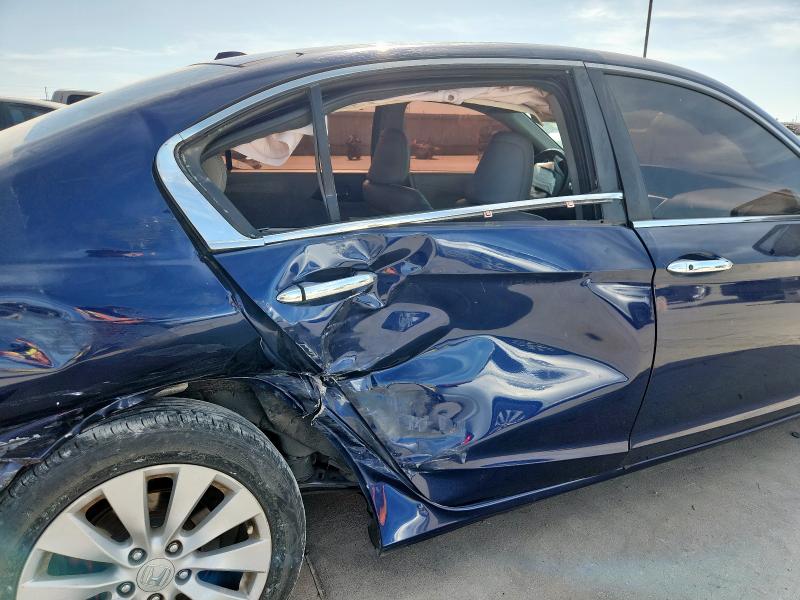 1HGCR2F89DA032572 - 2013 HONDA ACCORD EXL 蓝色 照片 10